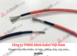 Cáp điện solar 4mm - Cáp điện mặt trời Altek Kabel