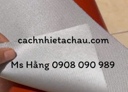 Vải Silica phủ Silicone hai mặt, cách nhiệt, chống cháy 1000 độ C