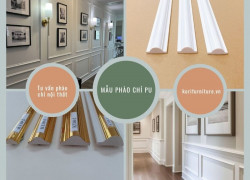 Báo giá phào chỉ [Mới nhất 2025] phào chỉ nhựa Hàn Quốc