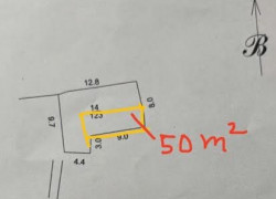 Bán nhà ngõ Khuyến Lương, Trần Phú, Hoàng Mai. DT 50m2, 1 tầng, 1 ngủ. Sổ đỏ chính chủ. Giá 5 tỷ. LH: 0989993208
