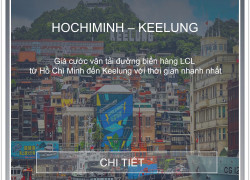 Giá Cước Vận Tải Biển Hàng Lẻ Từ Hồ Chí Minh Đi Keelung