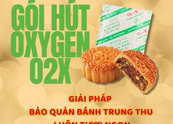 Bảo quản bánh trung thu đúng cách với gói hút Oxy
