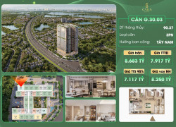 Bán Căn góc Viwe cực hot 3N2VS DT 90,3 m2 một siêu phẩm dự án Galia Yên Sở