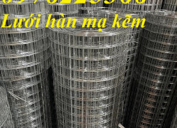 Cuộn lưới hàn mạ kẽm 25x25