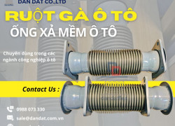 Bô chống rung inox/ Bô zin chống rung/ Ống bô xả inox/ Ống giảm chấn cho ô tô/ Ống xả mềm ô tô/ Ống mềm cổ pô