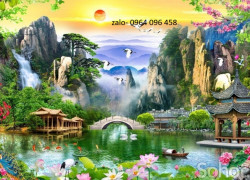Tranh gạch 3d phong cảnh - S6789
