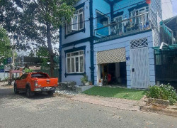 Bán nhà 2 tầng đúc, 274m², ngang 9.5m, gara ô tô, Long Thới Nhà Bè