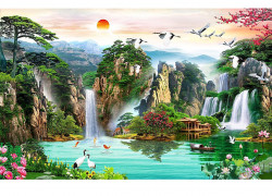 Tranh gạch 3d - gạch tranh 3d - SX567