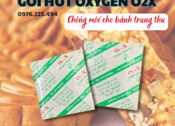 Bảo quản bánh trung thu - gói hút oxygen o2x