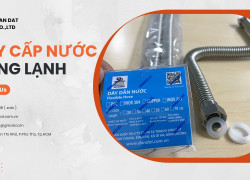 Dây cấp nước inox, Dây dẫn nước nóng lạnh, Ống nóng lạnh inox phi 21, Khớp nối mềm inox 304