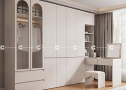 Tủ Quần Áo Gỗ Công Nghiệp Bền Đẹp Hiện Đại