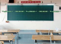 Bảng viết phấn từ in ô ly tập tiểu học