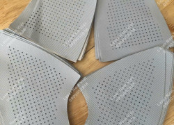 Đục lỗ vải nón theo yêu cầu - chuẩn từng mm