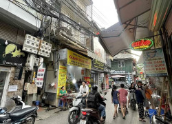 BÁN ĐẤT PHỐ TU HOÀNG NAM TỪ LIÊM  – NGÕ THÔNG - ÔTÔ – KINH DOANH – 62M² – 9X tr/m2