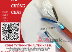 Cáp báo cháy chống cháy 2x0.75 Altek Kabel Đà Nẵng, Hà Nội, Sài Gòn