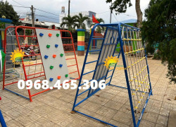 Thang leo trẻ em bằng sắt, thang leo mầm non ngoài trời