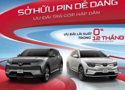 VinFast Âu Lạc triển khai chính sách hỗ trợ trả góp 0%