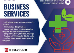 CẦN TUYỂN GẤP 01 NHÂN VIÊN KINH DOANH (NAM)
