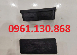 Bịt đầu sắt hộp 25x50mm - Phụ kiện cho sản phẩm nội ngoại thất