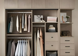 Tủ Áo Gỗ Công Nghiệp MDF Cánh Lùa Cao Cấp