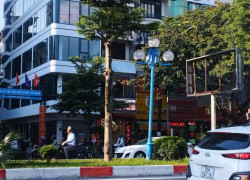 BÁN 80m2 NHÀ 5 TẦNG MẶT ĐƯỜNG Hoàng Quốc Việt kéo dài, VỈA HÈ, Kinh Doanh Đỉnh, 17 tỷ