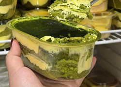 🍵 Bánh Matcha Kem Cheese – Hương Vị Ngọt Thanh Tinh Tế Từ Thỏ Cookies
