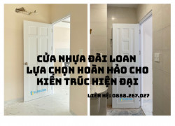 Cửa Nhựa Đài Loan Lựa Chọn Hoàn Hảo Cho Kiến Trúc Hiện Đại