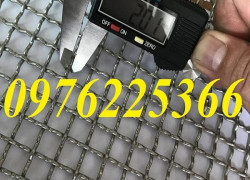 Lưới inox đan ô 5mm, lưới đan inox ô 10mm