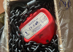 Pa lăng xích kéo tay 1 tấn hiệu Nitto công nghệ Nhật chính hãng