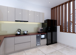 Tủ Bếp MDF Phủ Acrylic An Cường Chất Lượng