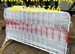 Hàng rào di động sơn phản quang, hàng rào giao thông