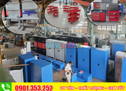Bàn nguội cơ khí/ tủ dụng cụ nhà xưởng