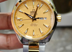 Omega cơ 3 kim máy nhật loại đẹp cho ANh EM