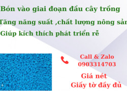 Bán phân bón hữu cơ NPK 30-10-10 + TE kích bộ rể phát triển mạnh bao 25 kg/50kg