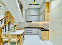 NHÀ ĐẸP FULL NỘI THẤT GÒ VẤP - NGAY CÔNG VIÊN LÀNG HOA - HẺM 3M THOÁNG - KHU NỘI BỘ - 36M2 2 TẦNG 1 Gác - 4.7 TỶ