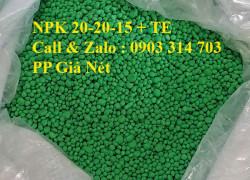 Phân bón hữu cơ NPK 20-20+ TE bao 25kg- Sản phẩm chất lượng