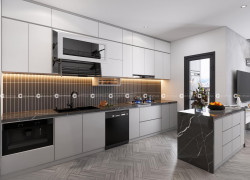 Tủ Bếp Gỗ Công Nghiệp MDF Hiện Đại Sang Trọng