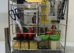 Kệ Dao Thớt Đa Năng SUS 304 Cao Cấp, Hiện Đại TaKing