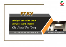 Điều hòa treo tường DAIKIN FTKY Là dòng máy lạnh thiên về bảo vệ sức khỏe