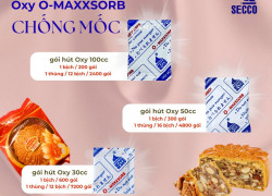 Gói hút oxy Secco – Chống mốc bánh trung thu, kéo dài hạn sử dụng
