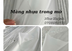 nơi bán màng nhựa pvc - nhựa đục mờ