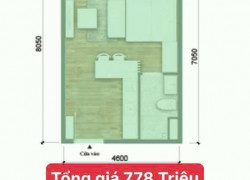 Căn hộ Studio chỉ từ 778 triệu – Full nội thất, vào ở ngay