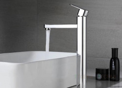 Vòi Lavabo Lạnh Đồng Thau Mạ Crom 30cm Cao Cấp MTVR-2614