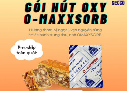 Gói hút oxy O-MaxxSorb SECCO – Chống mốc, kéo dài hạn sử dụng