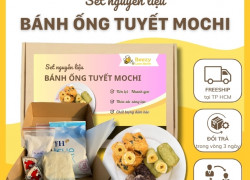 Set nguyên liệu Ống Tuyết Mochi