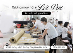 XƯỞNG ĐỒ LÓT THỦ ĐỨC tuyển thợ ziczac, thợ vắt sổ & thợ cắt