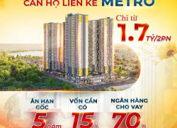 Bcons Solary căn 2PN-2WC Ngay Vành đai 3, cách metro 500m