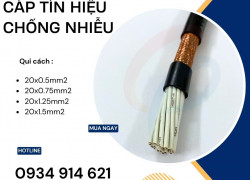 Cáp tín hiệu chống nhiễu 20x0.5mm2 Altek Kabel