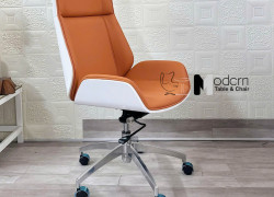 Ghế xoay văn phòng lưng cao ốp gỗ CM4428-P tại HCM