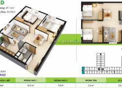 CHO THUÊ CĂN HỘ GÓC CHUNG CƯ FIRSTHOME - LONG XUYÊN, AN GIANG